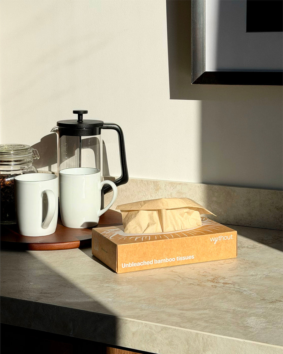Bamboo Facial Tissue