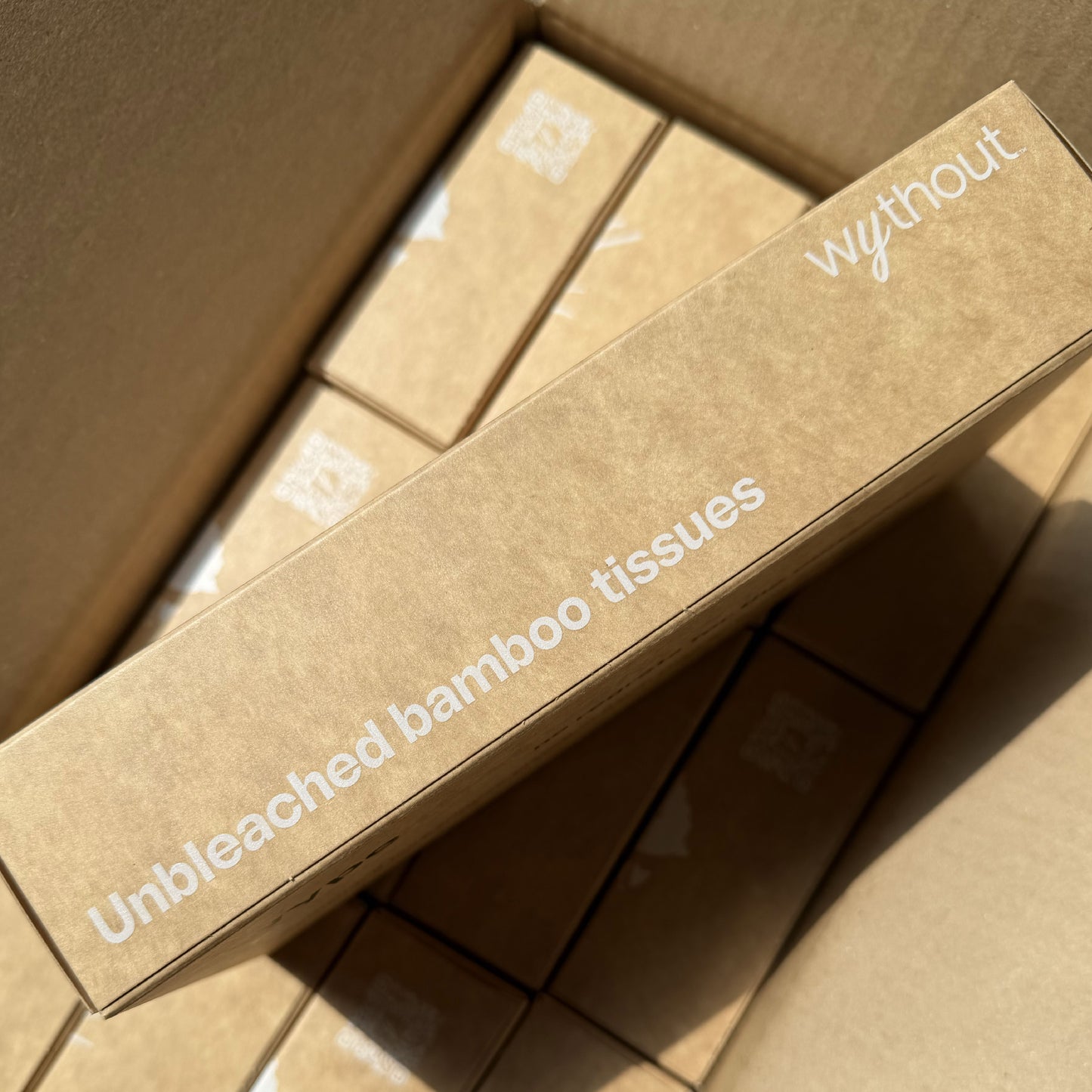 Unbleached Organic Bamboo Facial Tissues
