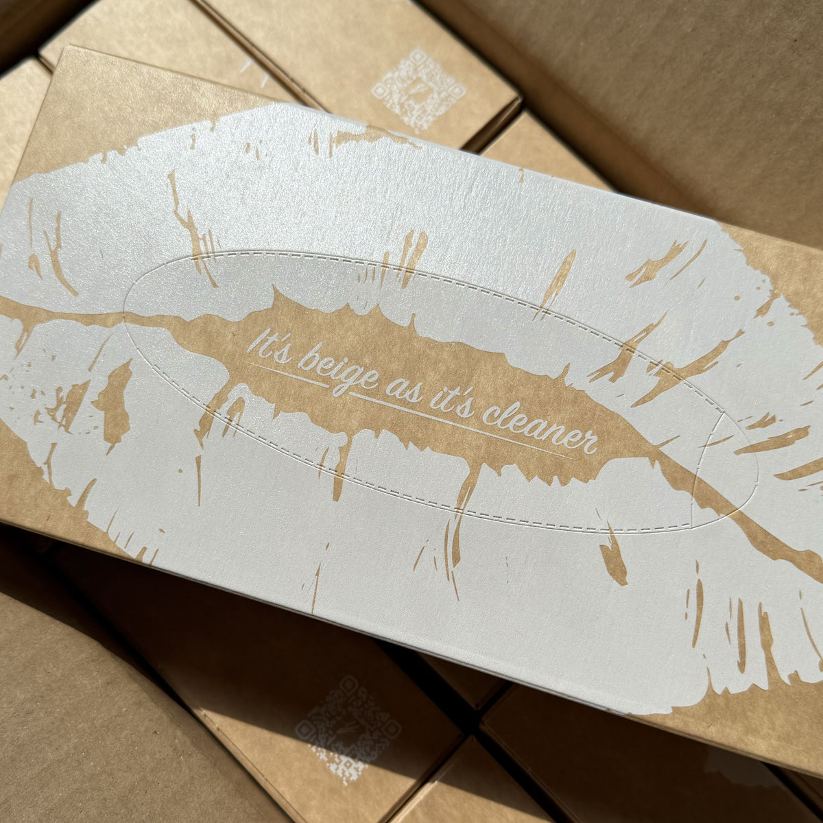 Unbleached Organic Bamboo Facial Tissues